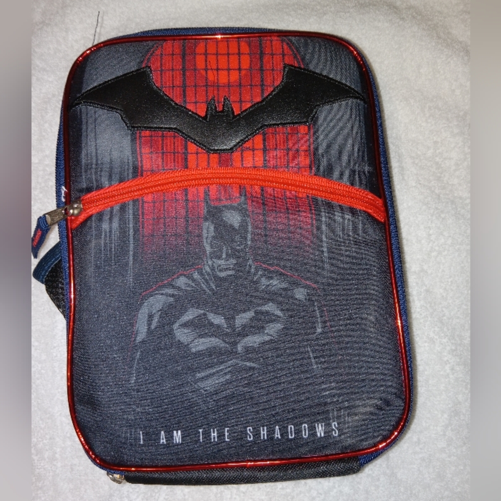 Batman "I am the Shadows" insulated lunchbag